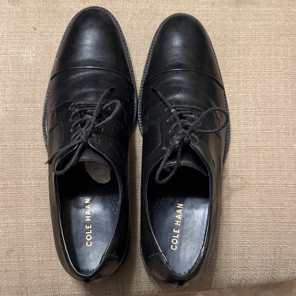 Cole Haan Classic Black Oxfords for Men